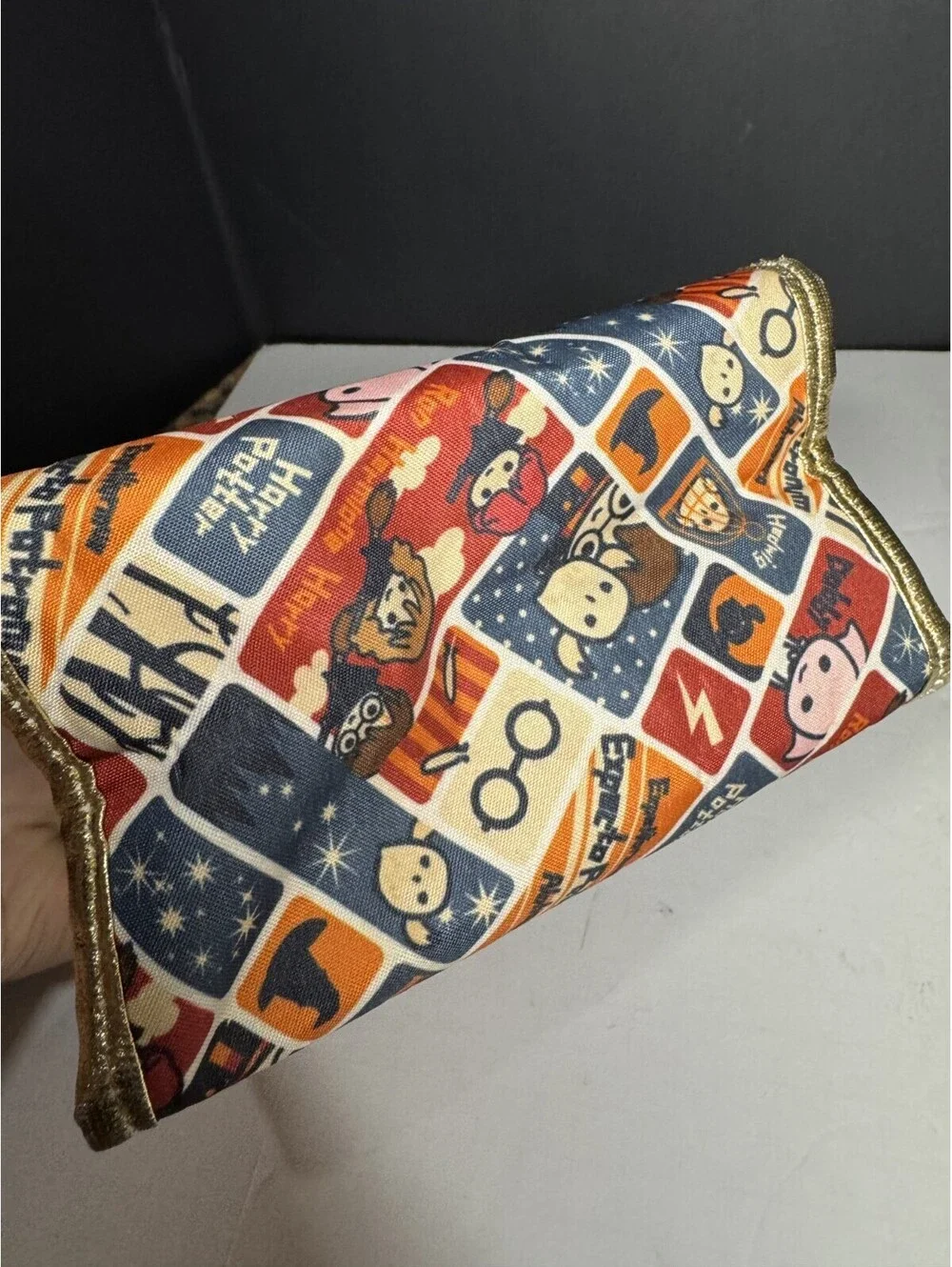Harry Potter Lunch Bag - School Bag Roll Up Compact